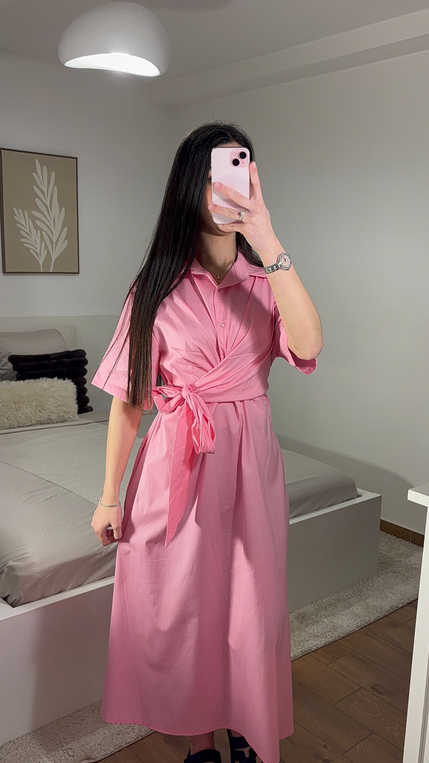 Robe à nœud [rose]